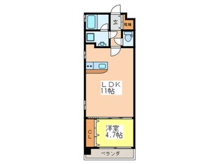 Ｌｉｆｅｍｅｎｔ平和大通りの物件間取画像